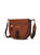 Drew Vegan Leather Color Block Women’s Shoulder Handbag - Cognac