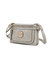 Elaina Multi Pocket Crossbody Handbag - Grey