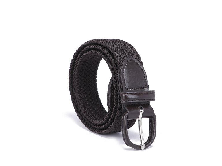 Elia Woven Adjustable Belt - Brown