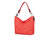 Emily Soft Vegan Leather Hobo Handbag - Coral