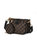 Evanna 3 Pieces Crossbody Handbag 3 Pieces Set - Black