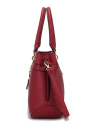 Gardenia Vegan Leather Women’s Tote Bag With Wallet