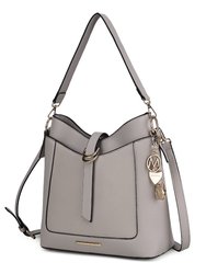 Geneva Crossbody Handbag - Grey