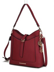 Geneva Crossbody Handbag - Red