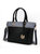 Grace Signature And Croc Embossed Tote Bag - Grey