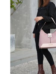 Graciela Color-Block Vegan Leather Women’s Hobo Bag