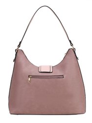 Graciela Color-Block Vegan Leather Women’s Hobo Bag