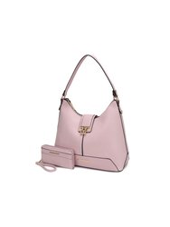 Graciela Hobo Handbag - Pink