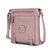 Greta Vegan leather Crossbody Handbag for Women's - Pink