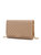 Gretchen Quilted Vegan Leather Women’s Envelope Clutch Crossbody - Apricot