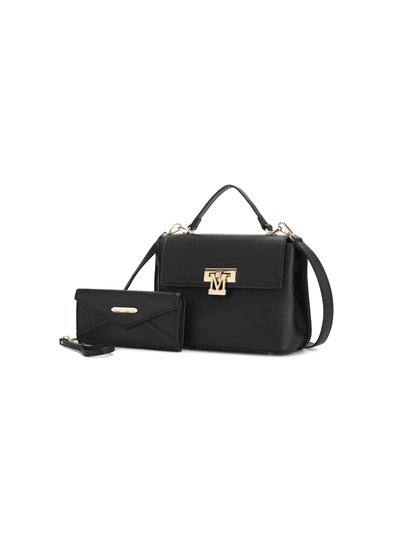 MKF Collection by Mia K Hadley Vegan Leather Women’s Satchel Bag with Wristlet Wallet product