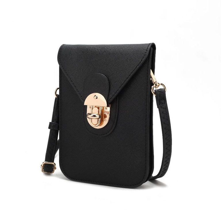 Havana Smartphone Crossbody Bag - Black