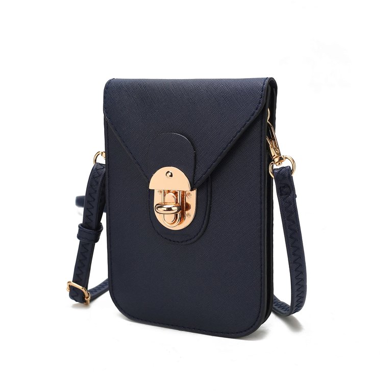 Havana Smartphone Crossbody Bag - Navy