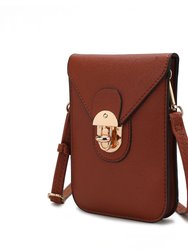 Havana Smartphone Crossbody Bag - Cognac