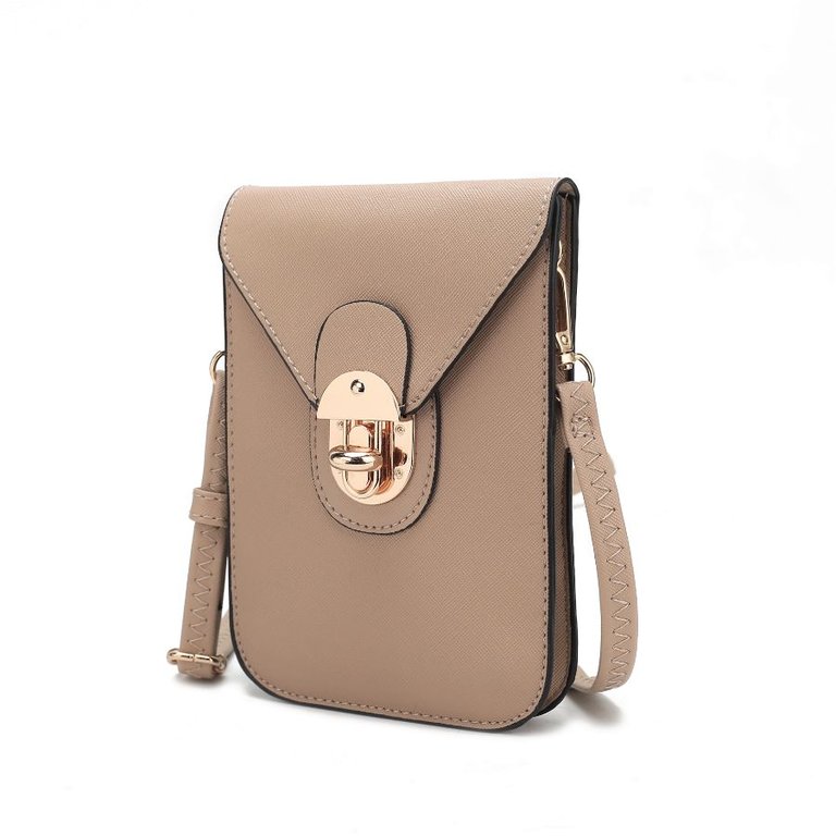 Havana Smartphone Crossbody Bag - Taupe