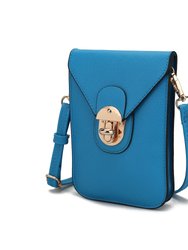 Havana Smartphone Crossbody Bag - Turquoise