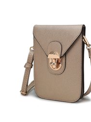 Havana Smartphone Crossbody Bag - Rose Gold