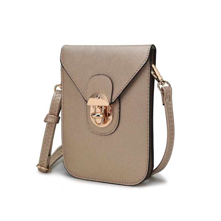 Havana Smartphone Crossbody Bag - Rose Gold