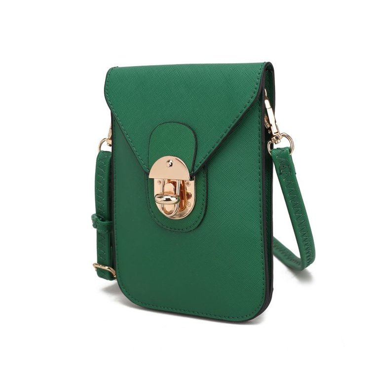 Havana Smartphone Crossbody Bag - Green