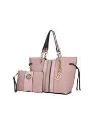 Holland Tote With Wristlet - Pink