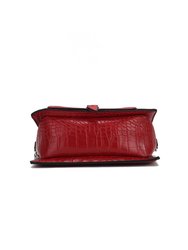 Hope Crocodile Embossed Vegan Leather Women’s Shoulder Bag