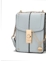 Iona Crossbody Handbag For Women's - Baby Blue