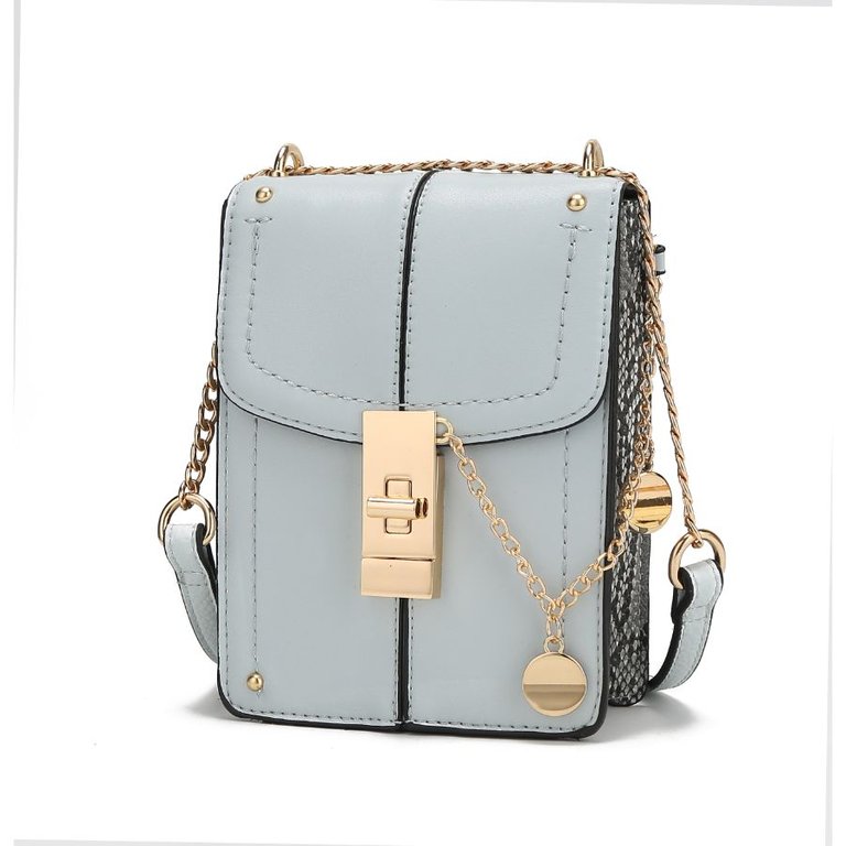Iona Crossbody Handbag For Women's - Baby Blue