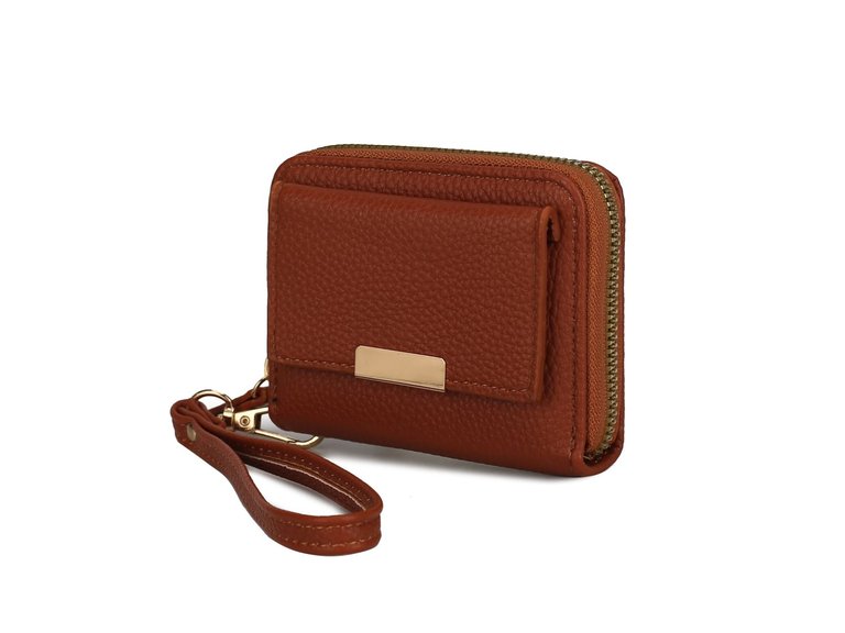 Izzy Small Wallet - Card Slots - Brown
