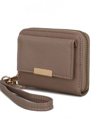 Izzy Small Wallet - Card Slots - Taupe
