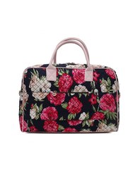 Jayla Quilted Cotton Botanical Pattern Women’s Duffle Bag