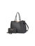 Kane Satchel With Wallet - Grey