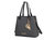 Kearny Vegan Leather Women’s Tote Handbag - Charcoal