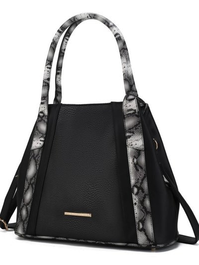 MKF Collection by Mia K Kenna Snake Embossed Vegan Leather Women’s Tote Bag product