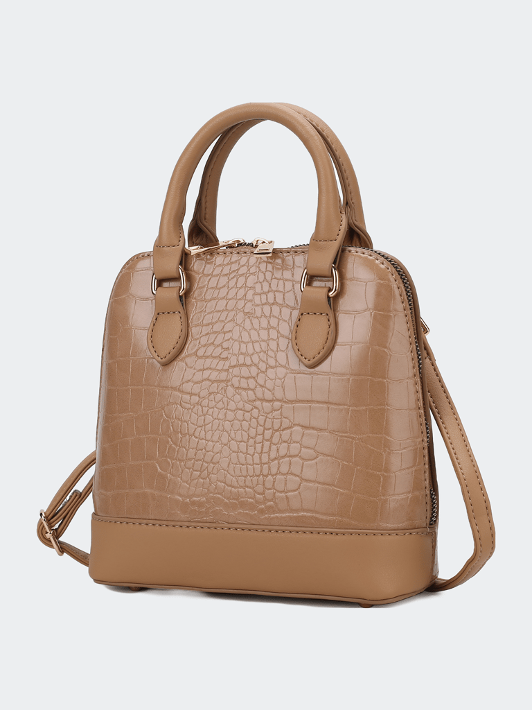 Kennedy Vegan Leather Women’s Shoulder Bag - Camel