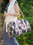 Khelani Quilted Cotton Botanical Pattern Women’s Duffle Bag