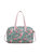 Khelani Quilted Cotton Botanical Pattern Women’s Duffle Bag