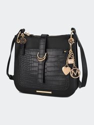 Kiltienne Crossbody Handbag - Black