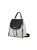 Kimberly Backpack Circular Print Tote Bag - Black