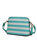 Kimmy Striped Crossbody bag - Turquoise