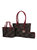 Lady II M Signature Tote & Wallet Set - Red