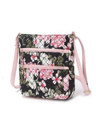 MKF Collection by Mia K Lainey Quilted Cotton Botanical Pattern Women’s Crossbody product