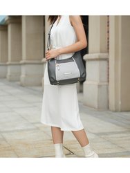 Lavinia Color-Block Vegan Leather Women’s Shoulder Bag