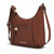 Lavinia Vegan Leather Women’s Shoulder Bag - Brown