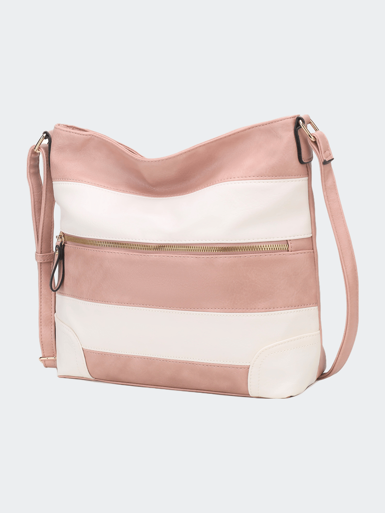 Leighton Vegan Leather Women’s Shoulder Bag - Pink