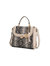 Lilli Vegan Leather Satchel Handbag - Beige