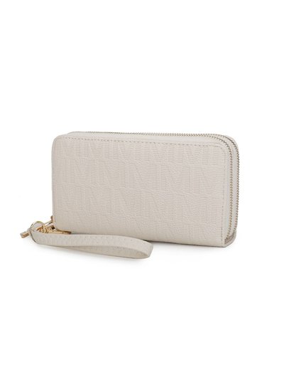 MKF Collection by Mia K Lisbette Embossed M Signature Wallet product