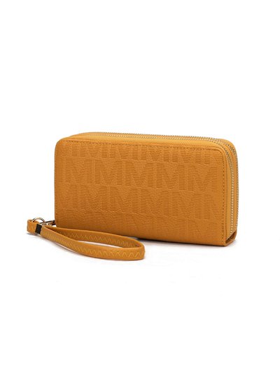 MKF Collection by Mia K Lisbette Embossed M Signature Wallet product