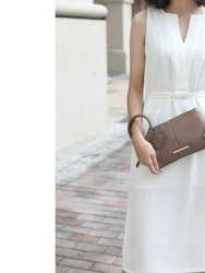 Luna Vegan Leather Clutch/Wristlet For Women's