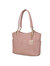 Malika M Signature Satchel Handbag - Rose Pink