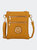 Medina Vegan Leather Crossbody Handbag - Yellow